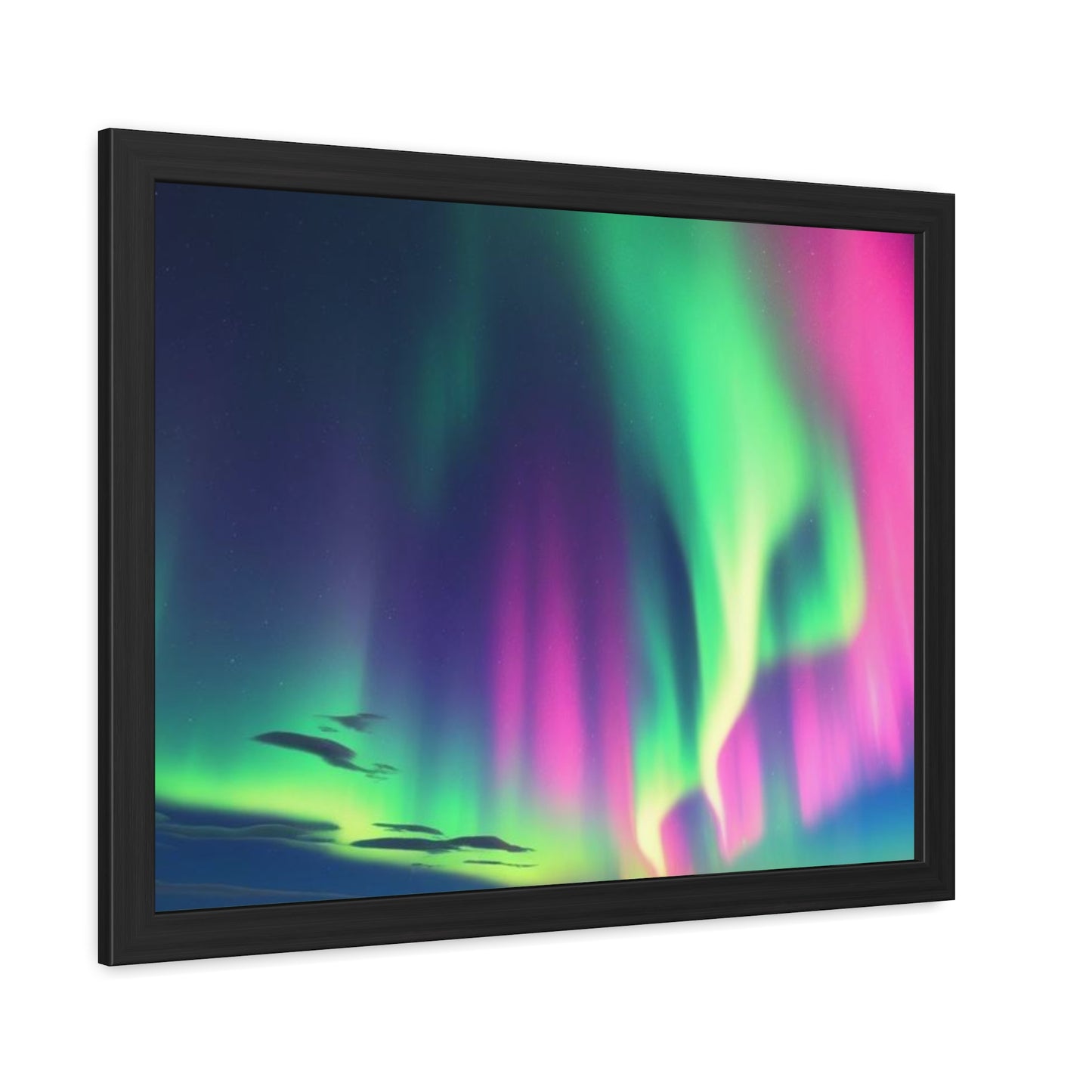 Stunning Northern Lights Framed Poster