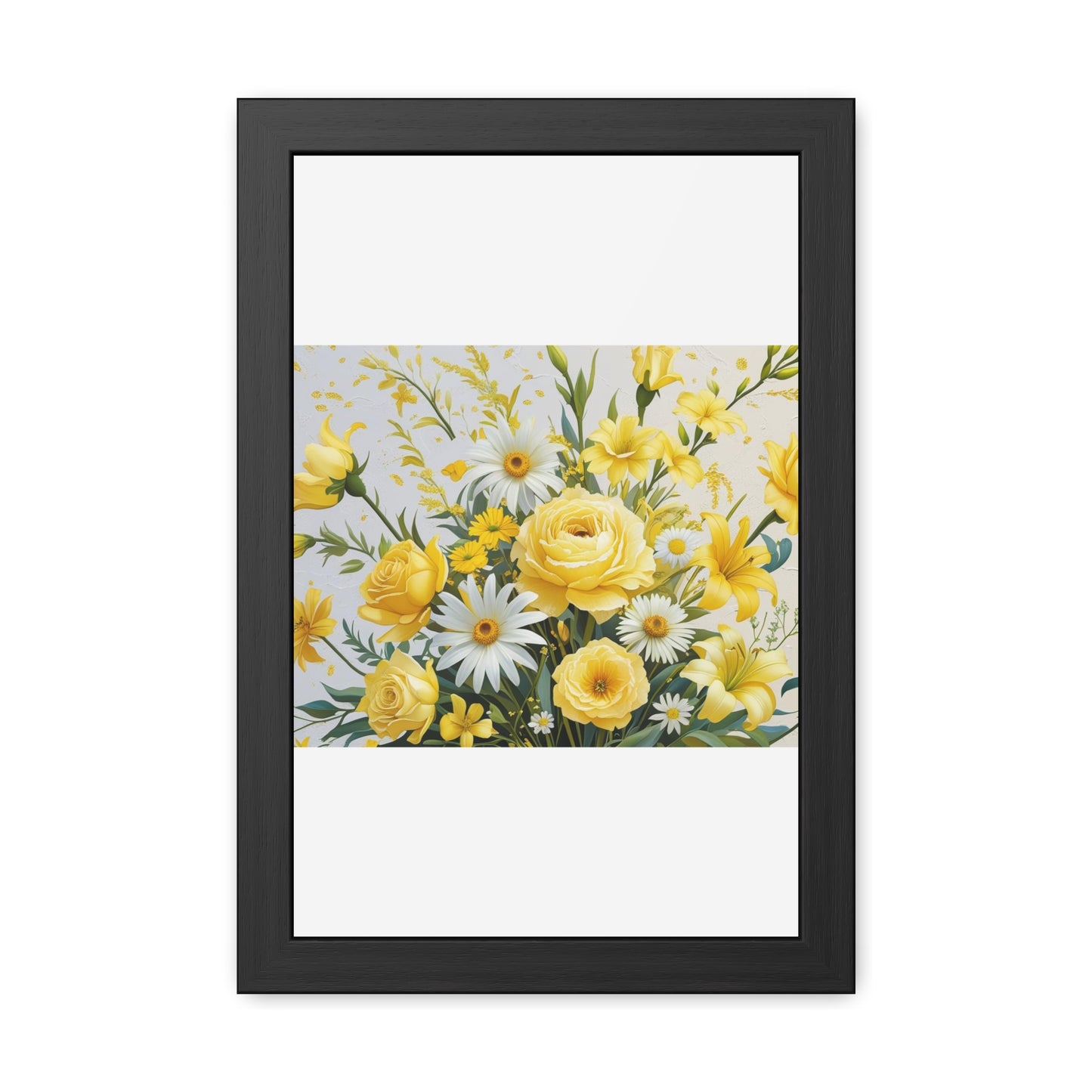 Floral Framed Poster