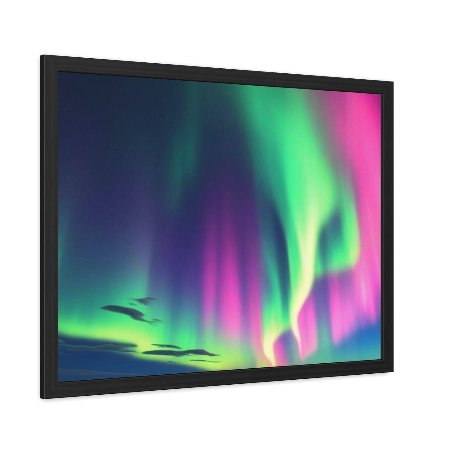 Stunning Northern Lights Framed Poster