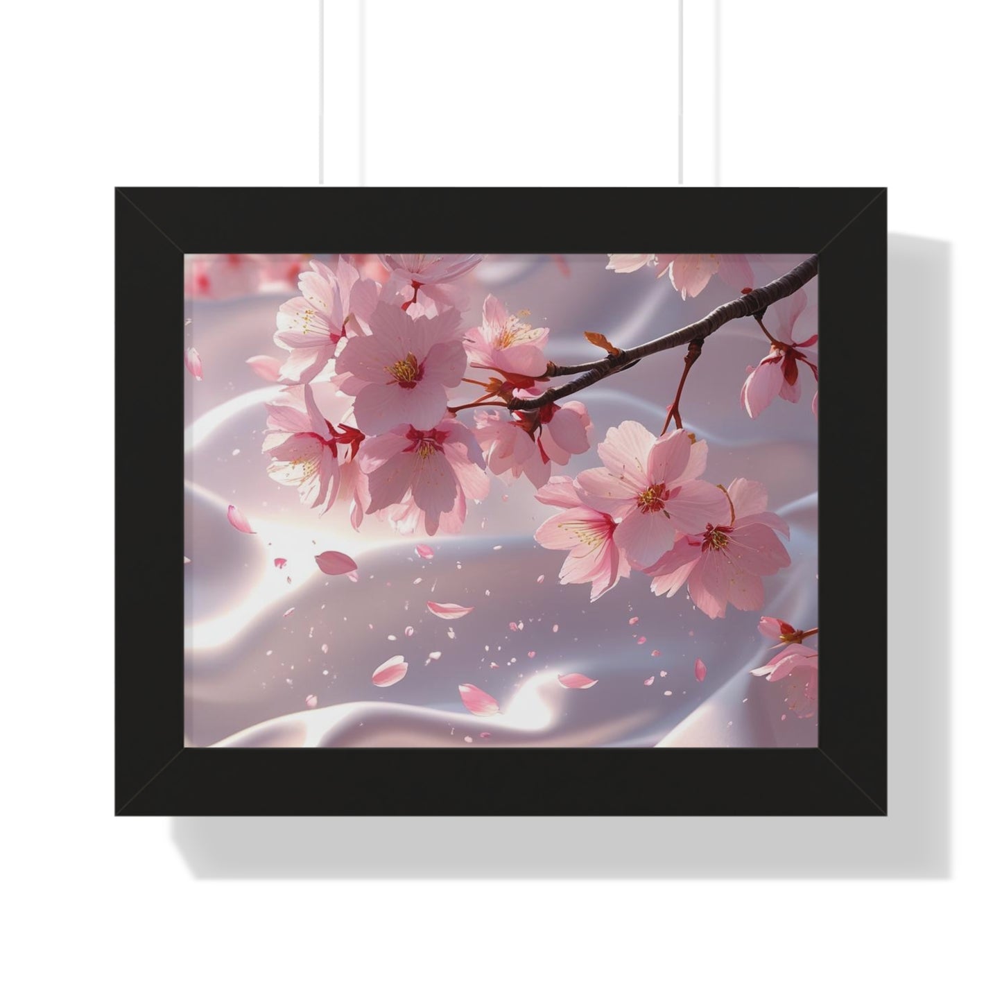 Blossoming Cherry Blossom Art Print, Spring Home Decoration, Nature Poster