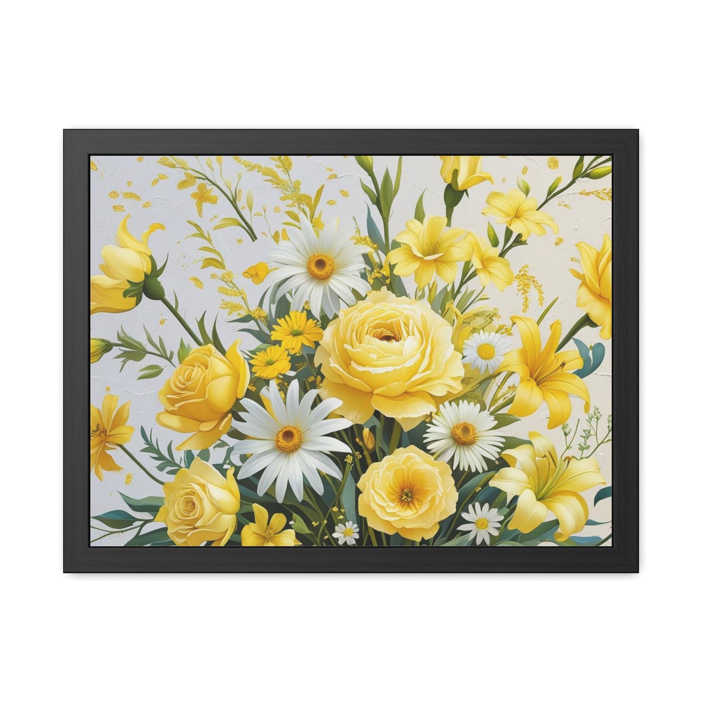Floral Framed Poster