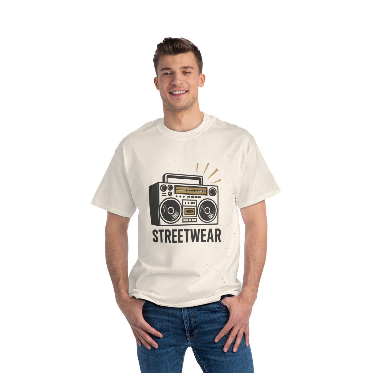 Retro Streetwear T-Shirt, Vintage Music.