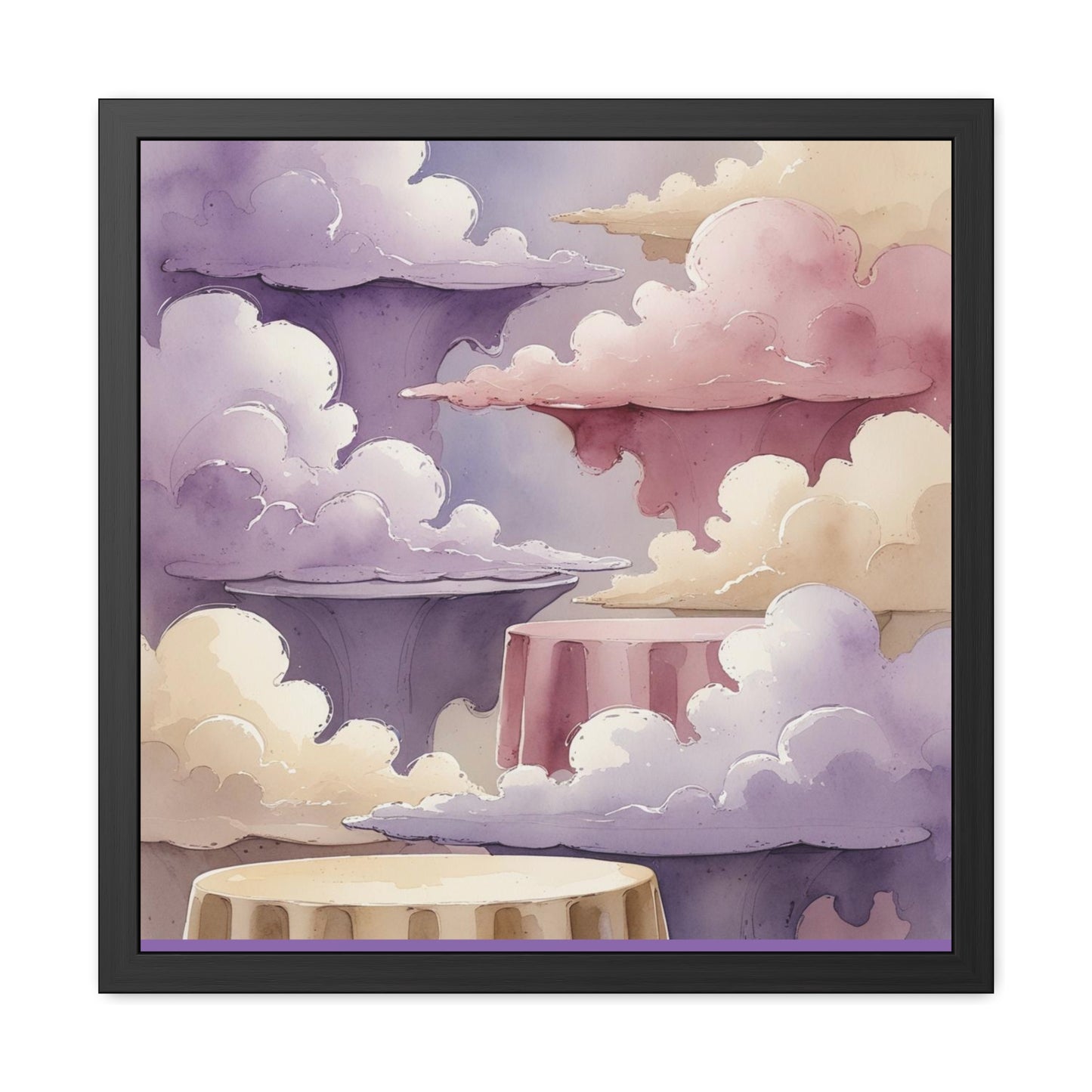 Dreamy Landscape Framed Poster