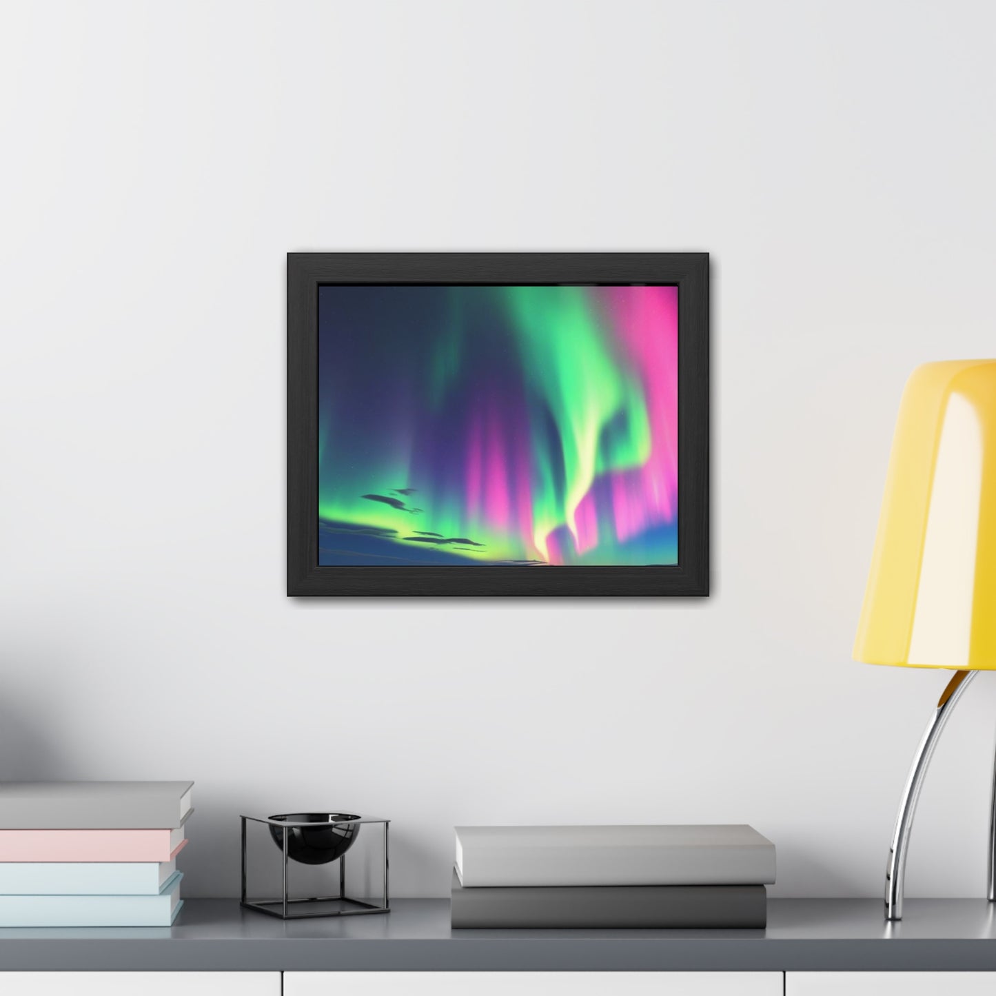 Stunning Northern Lights Framed Poster
