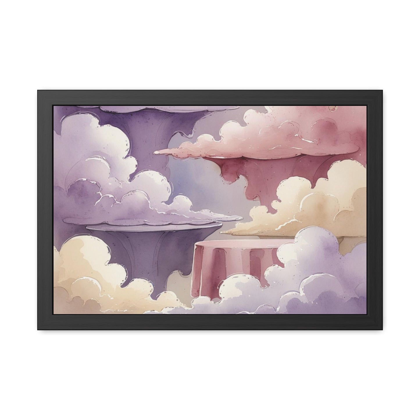 Dreamy Landscape Framed Poster