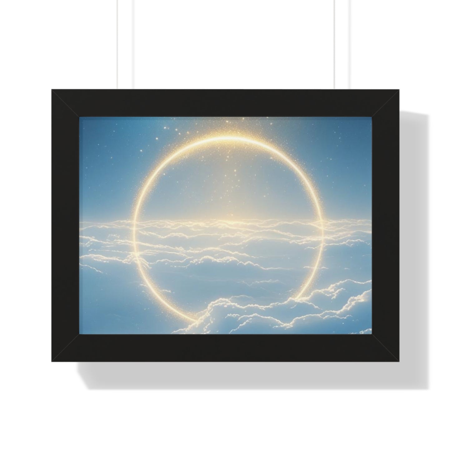 Serene Sky Framed Poster