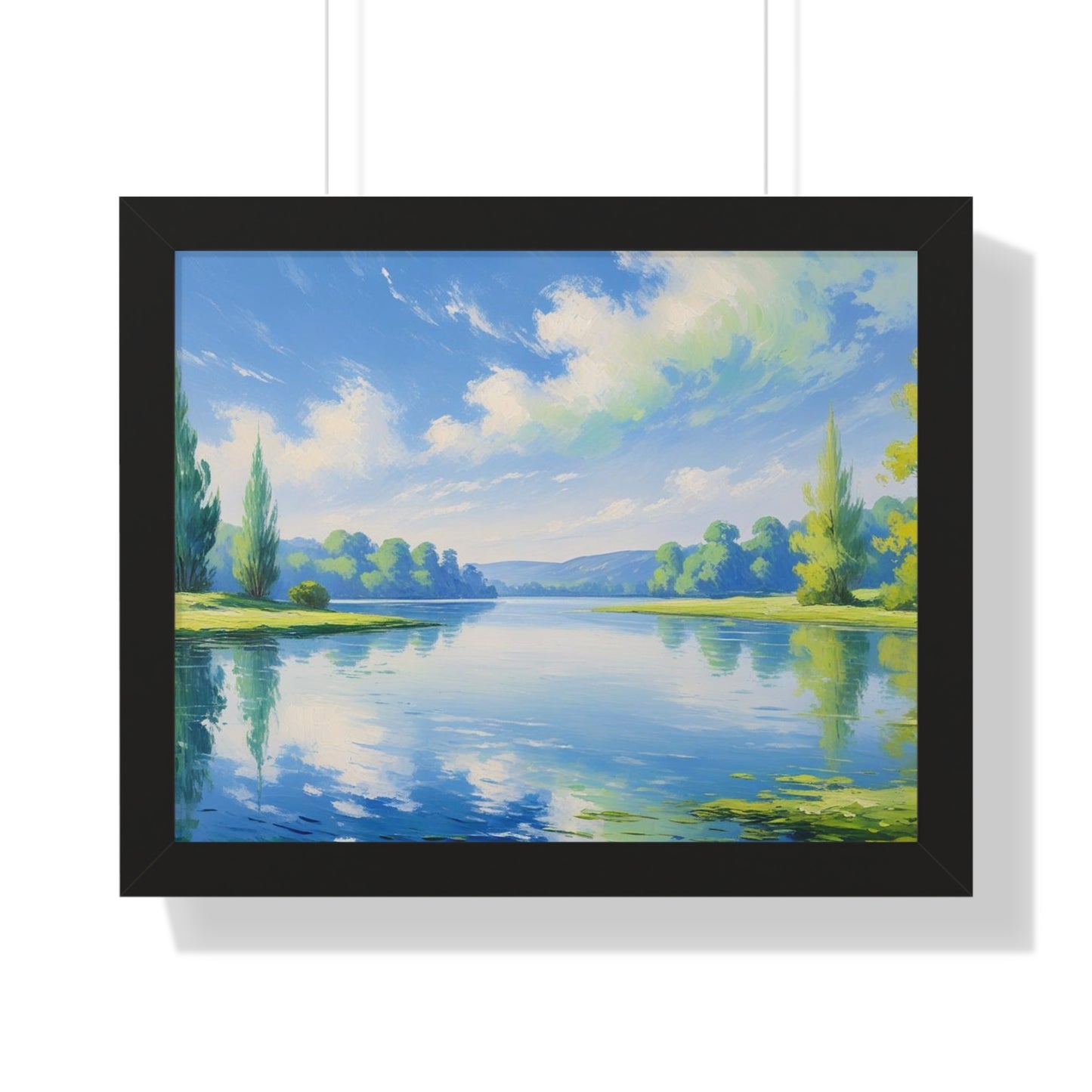 Tranquil Landscape Framed Poster