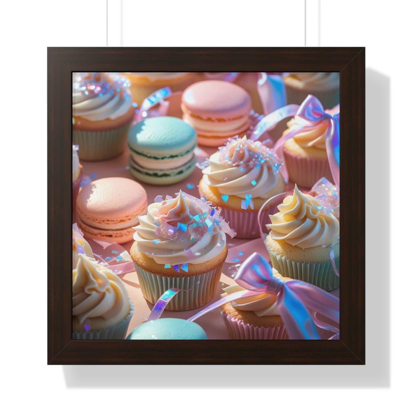 Sweet Treats Framed Poster,  Birthday Gift, Celebration Decor