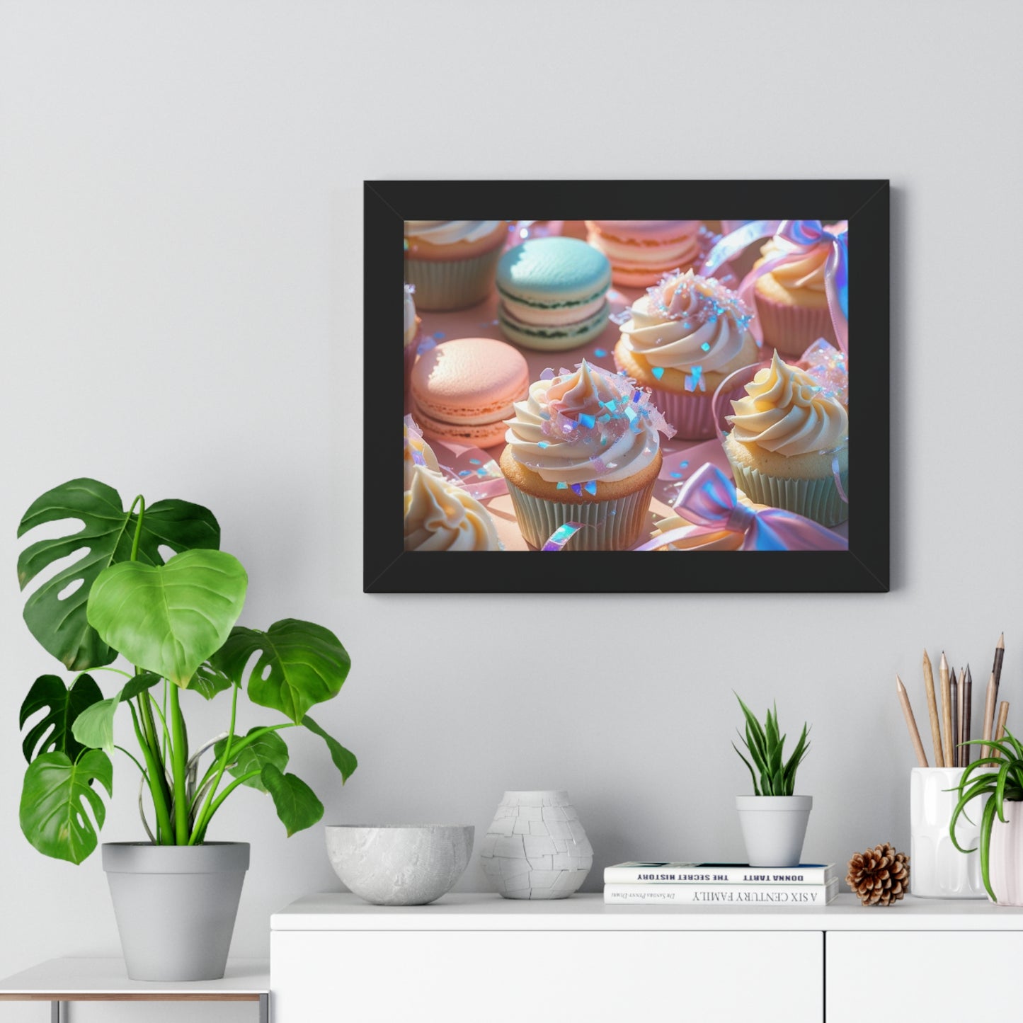 Sweet Treats Framed Poster,  Birthday Gift, Celebration Decor