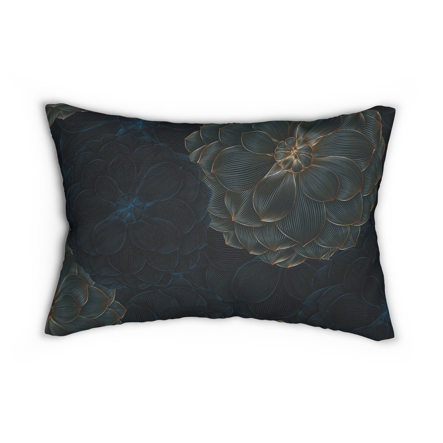 Spun Polyester Lumbar Pillow