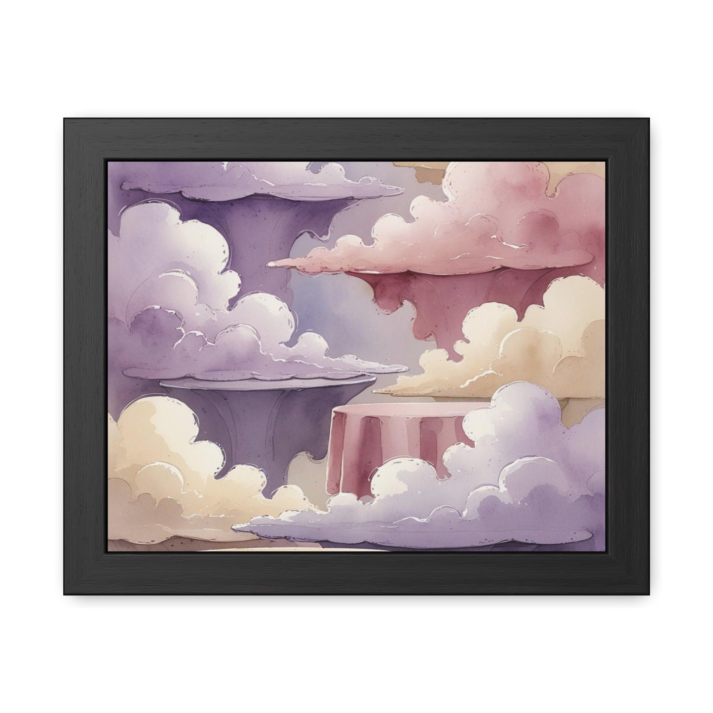 Dreamy Landscape Framed Poster