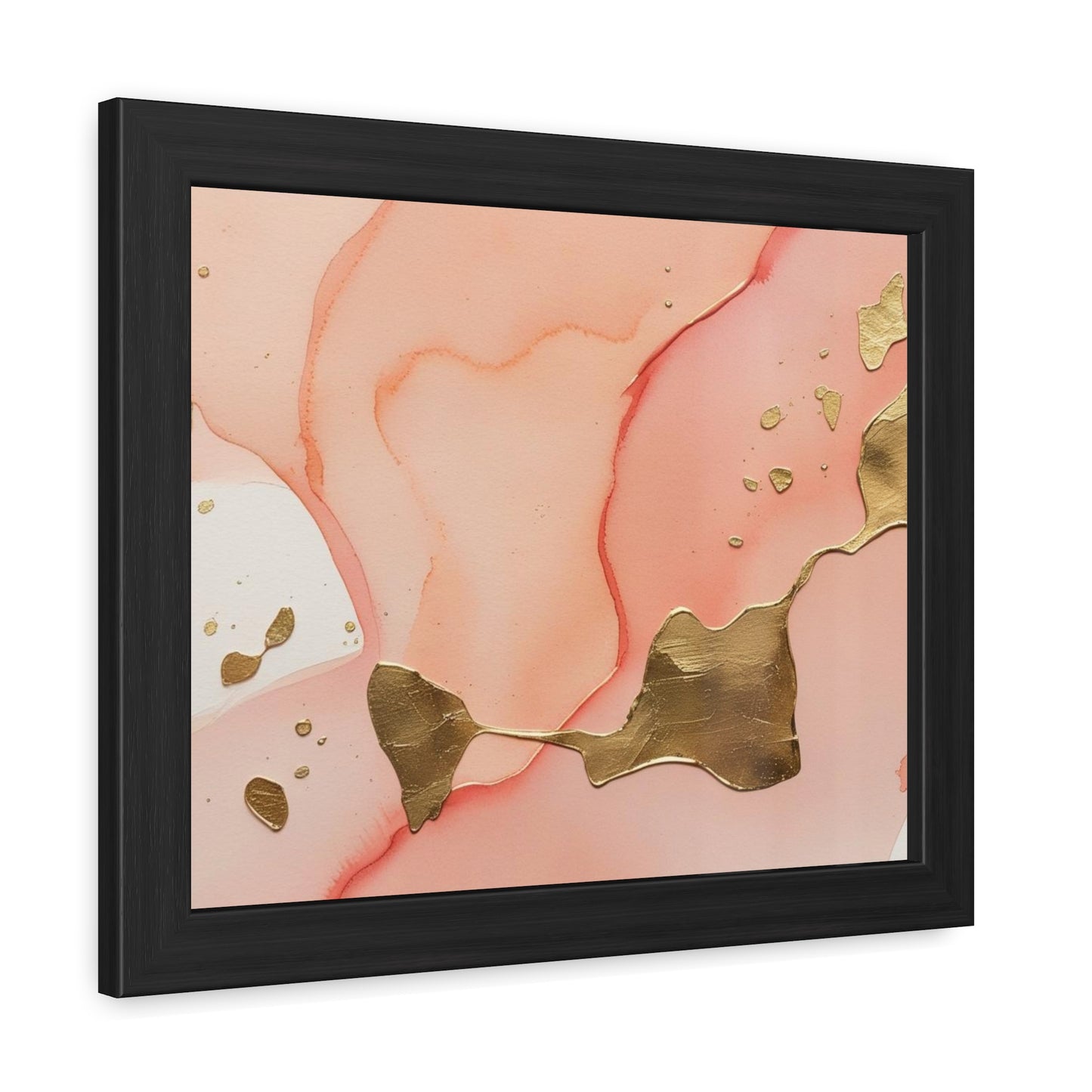 Elegant Abstract Art Framed Poster