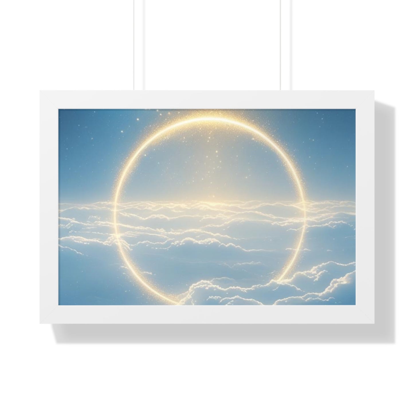 Serene Sky Framed Poster