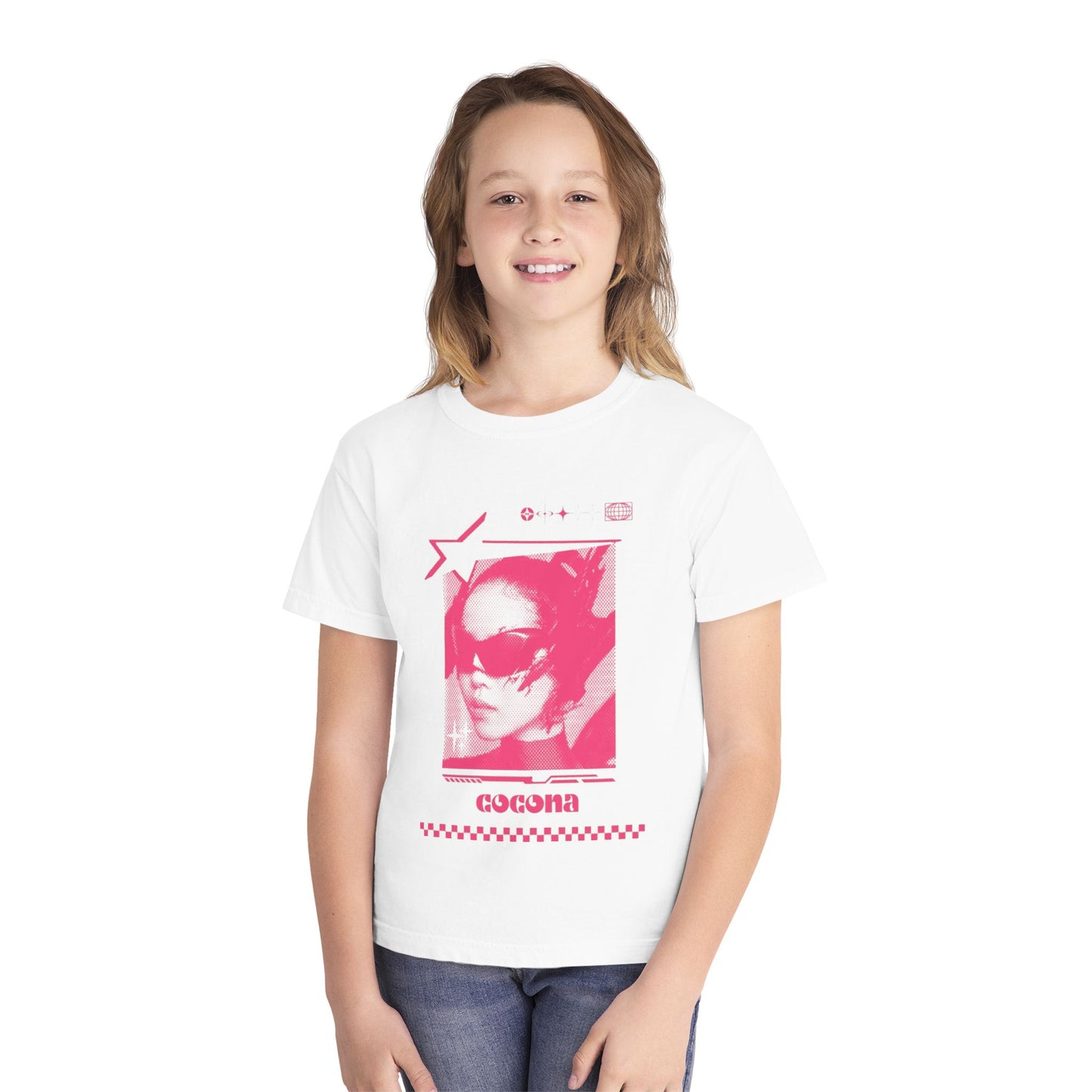 Retro Graphic Youth Tee, Trendy Tee for Kids, Vintage Style Shirt, Hip Youth Apparel, Unique Gift for Teens