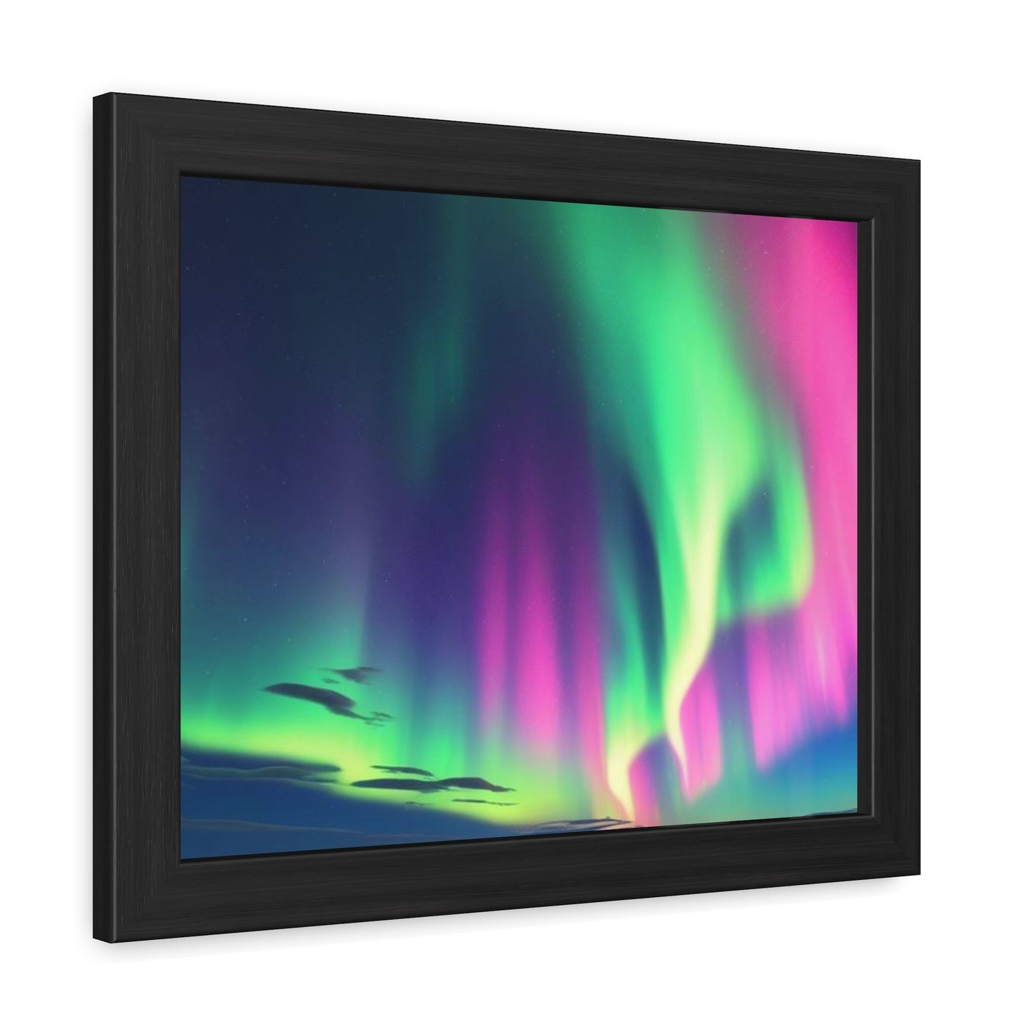 Stunning Northern Lights Framed Poster
