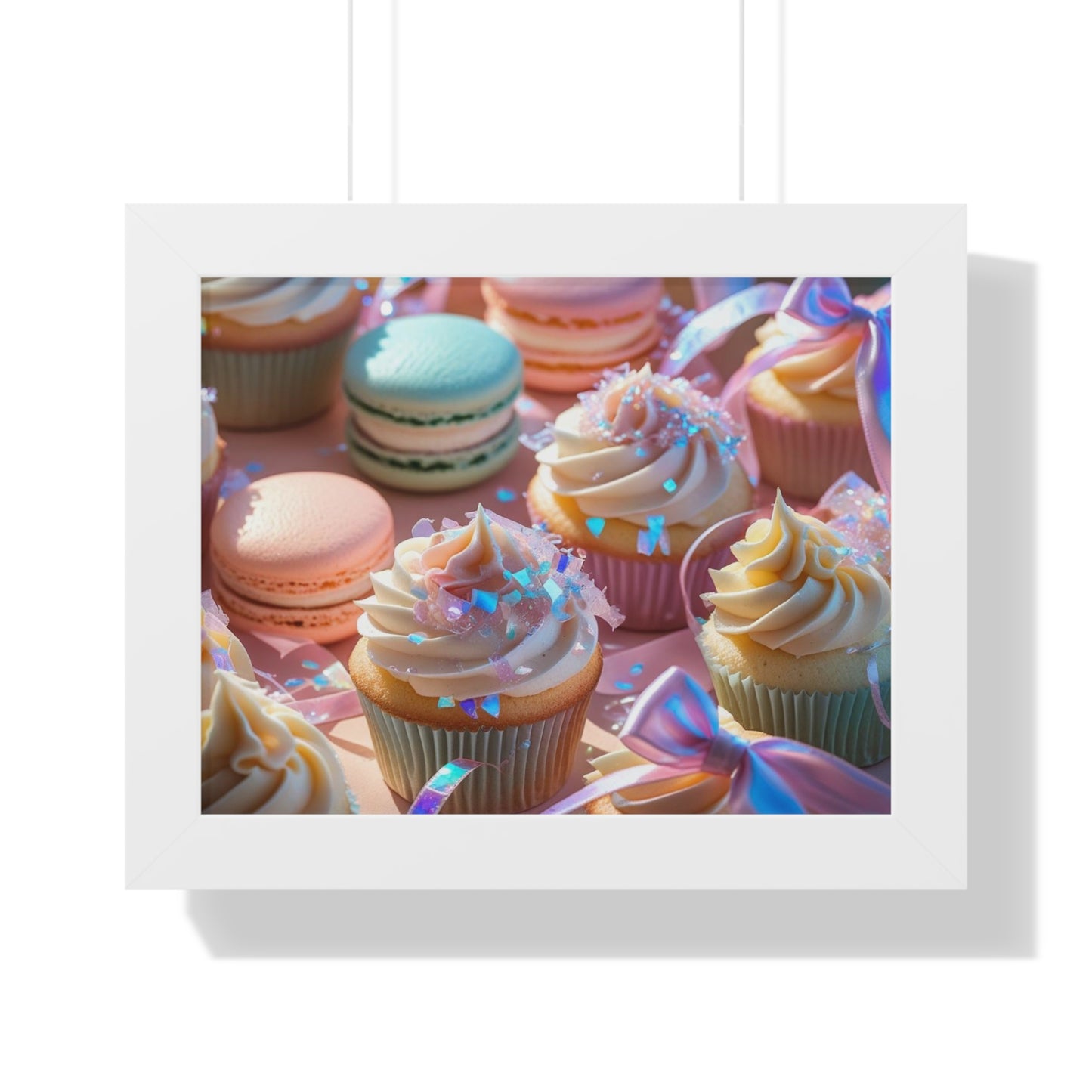 Sweet Treats Framed Poster,  Birthday Gift, Celebration Decor
