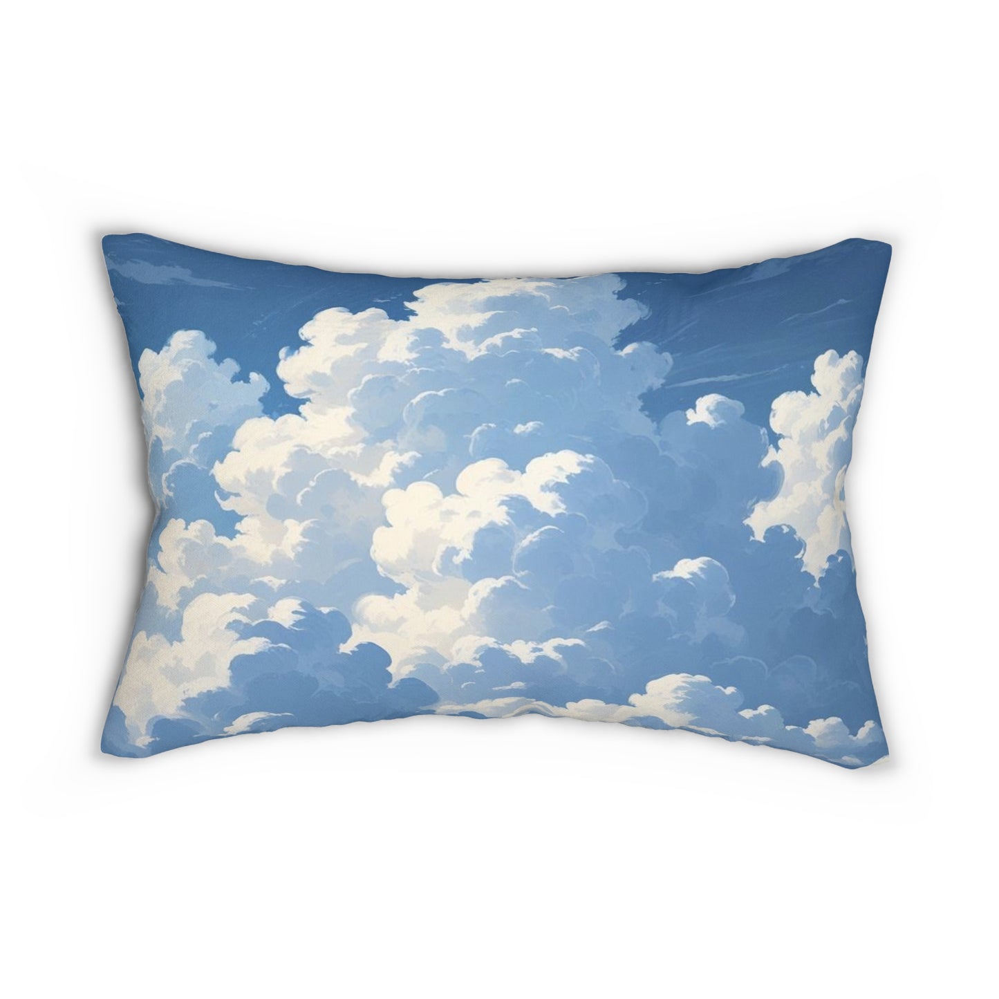 Lumbar Pillow - Cloudy Sky Cozy Home Accent and Gift for Sky Lovers and Nature Decor