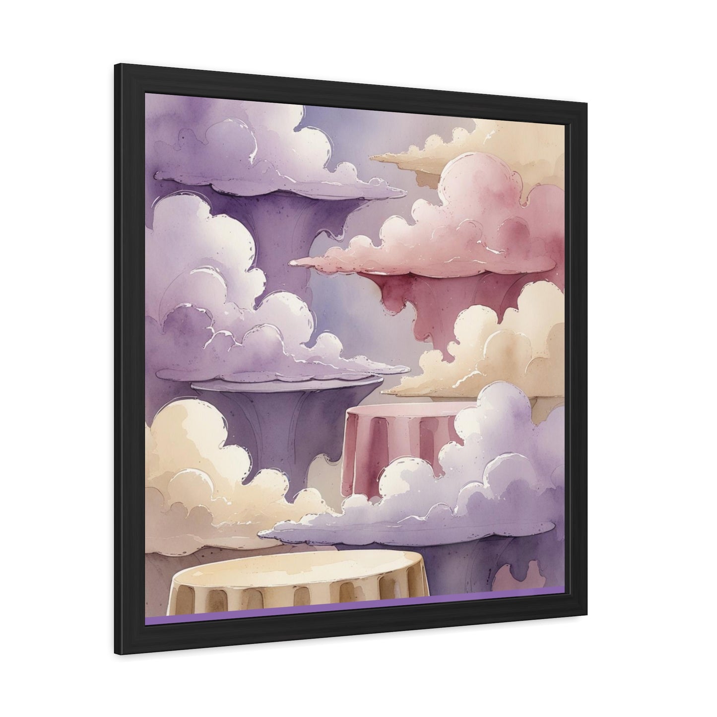 Dreamy Landscape Framed Poster