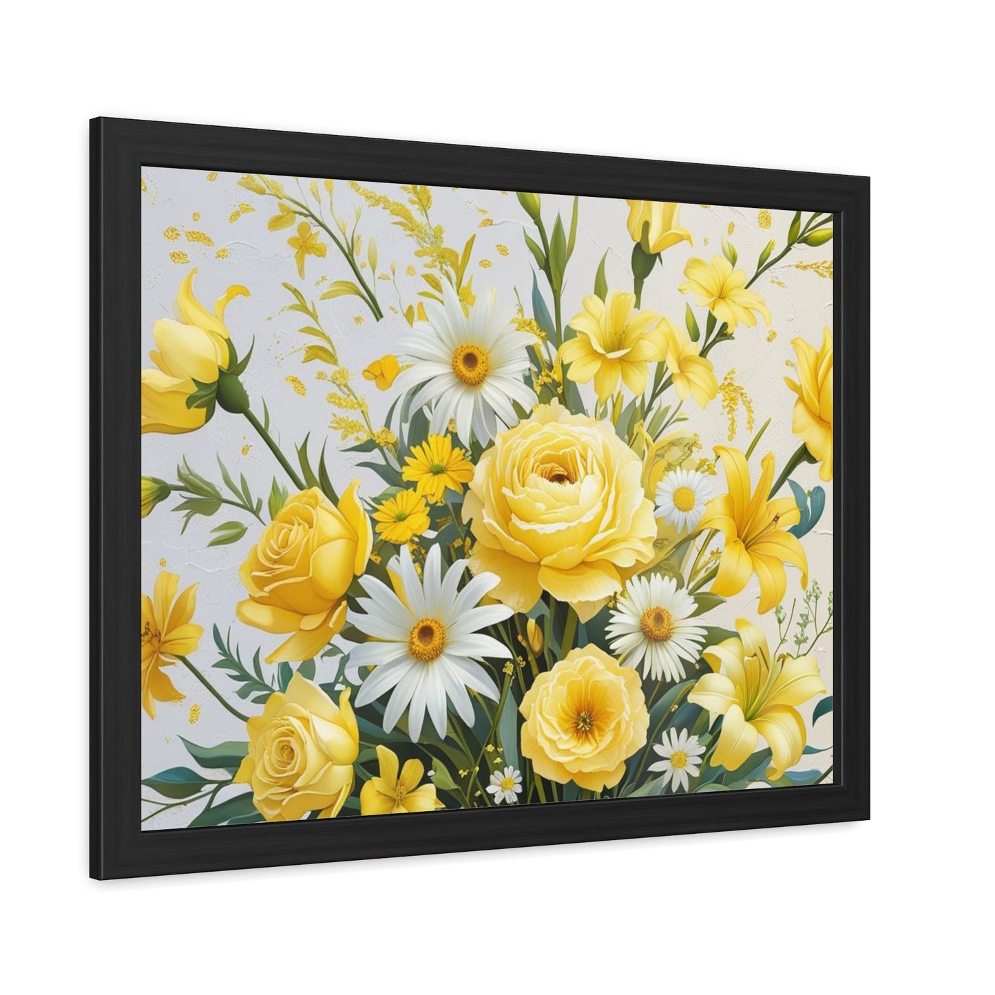 Floral Framed Poster