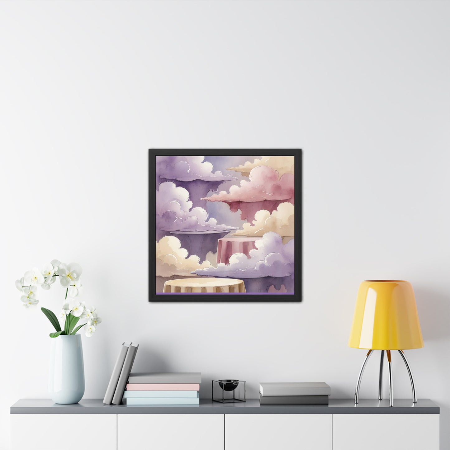 Dreamy Landscape Framed Poster