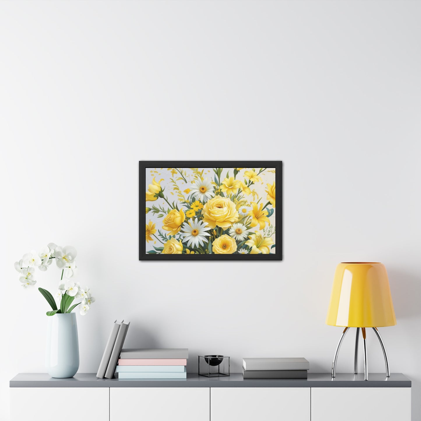 Floral Framed Poster