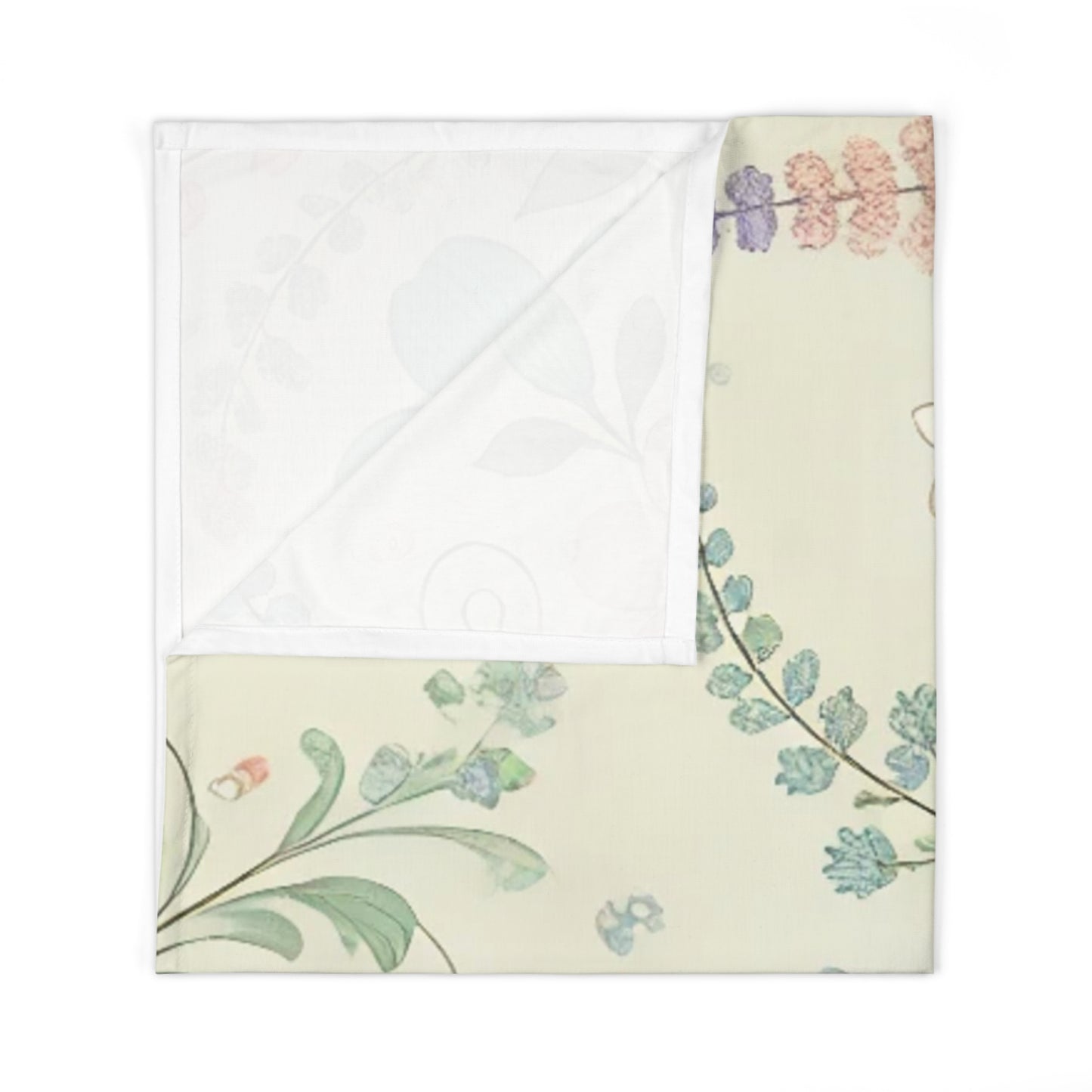 Floral Baby Swaddle Blanket