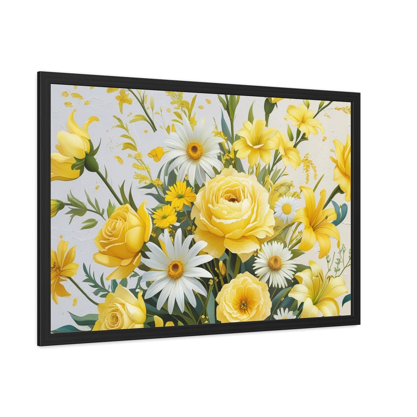 Floral Framed Poster