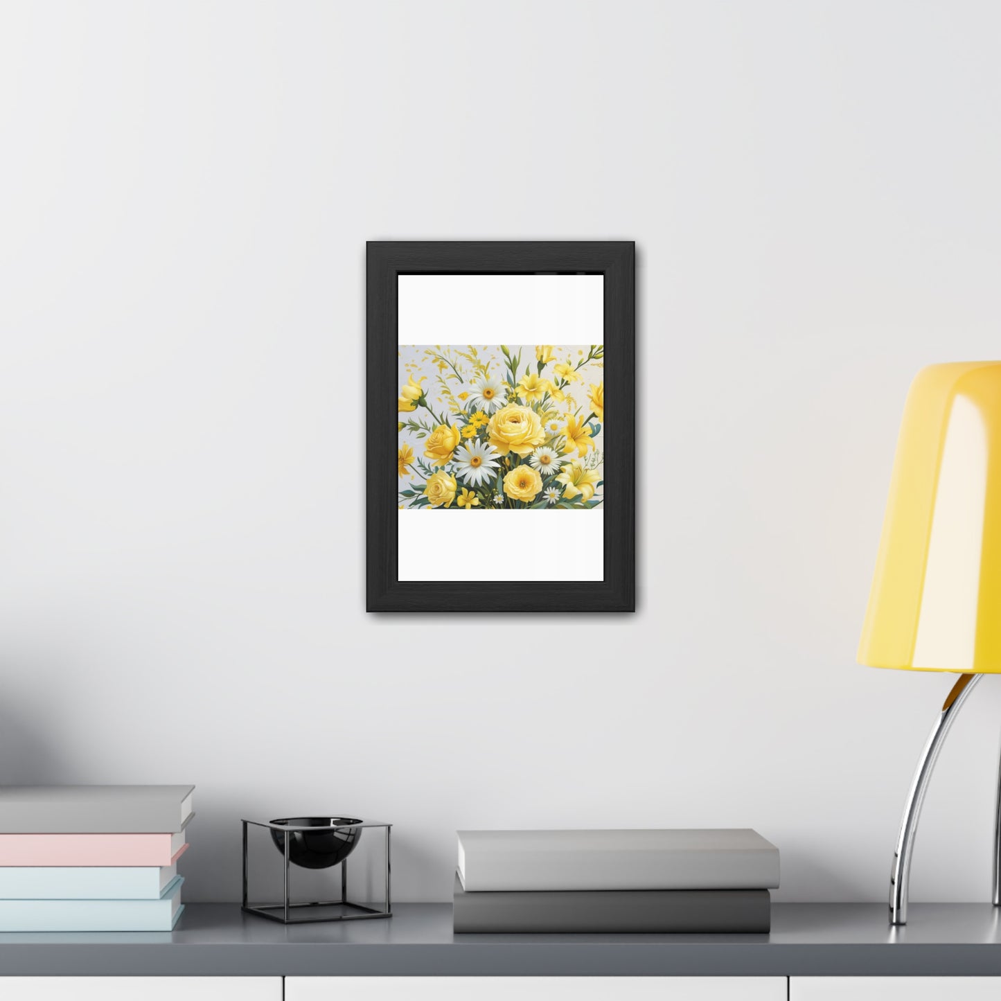 Floral Framed Poster