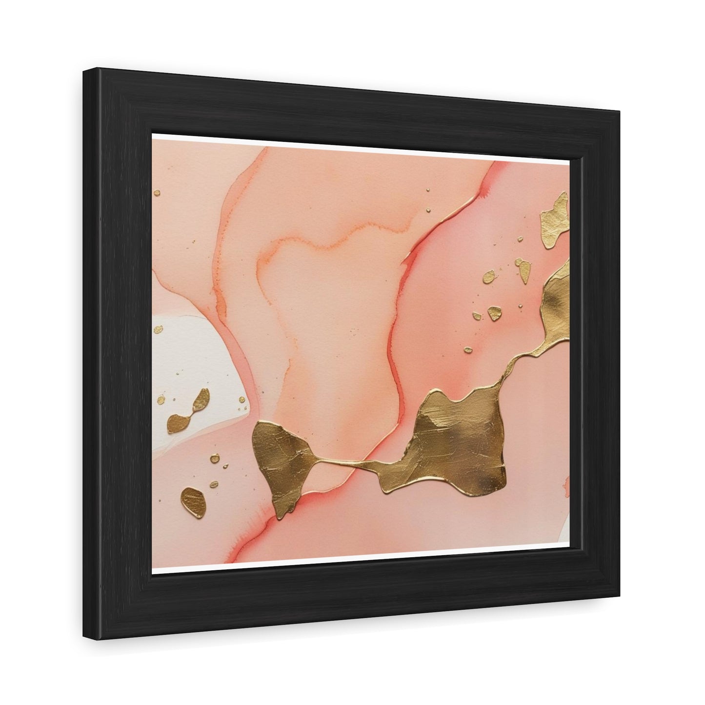 Elegant Abstract Art Framed Poster