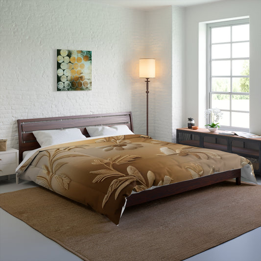 Elegant Floral Comforter, 165Perfect for Mother’s Day and Relaxing Spaces