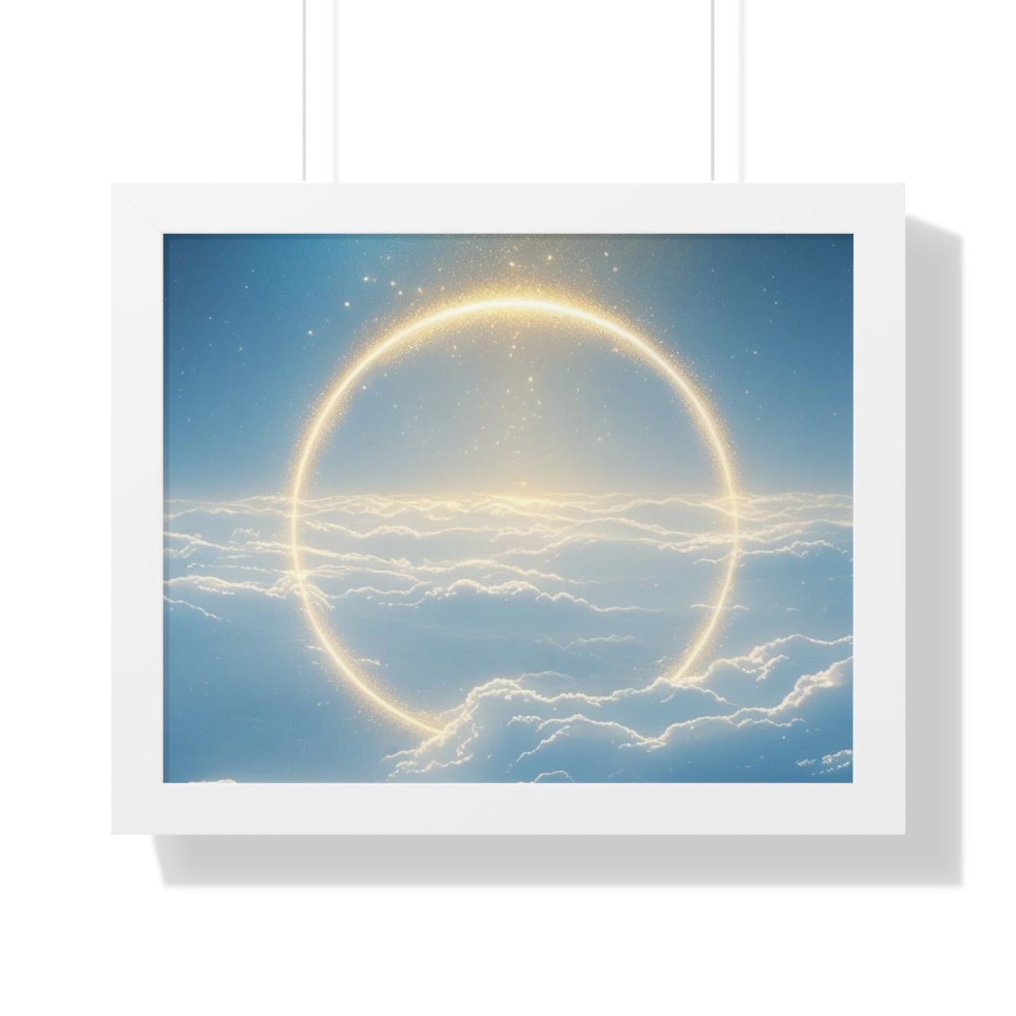 Serene Sky Framed Poster