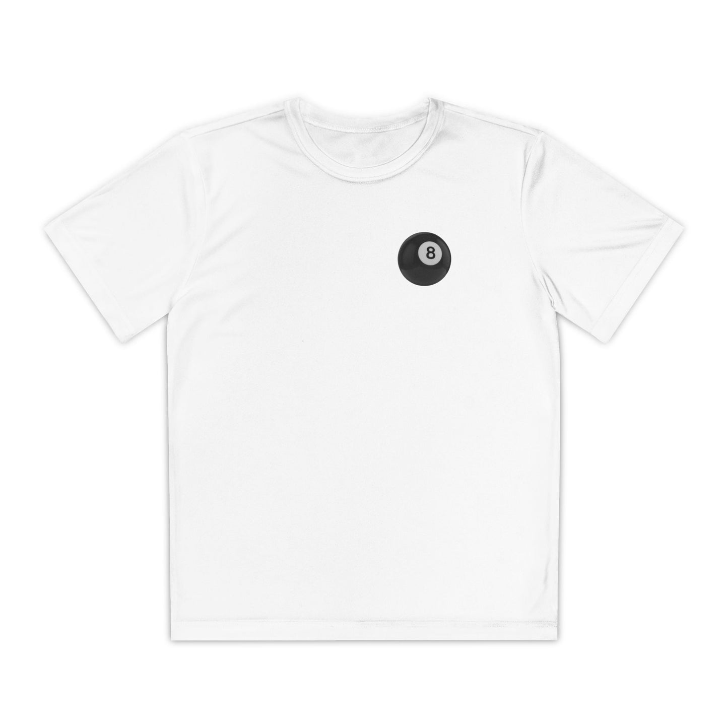 Youth Competitor Tee with 8-Ball Design