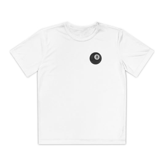 Youth Competitor Tee with 8-Ball Design