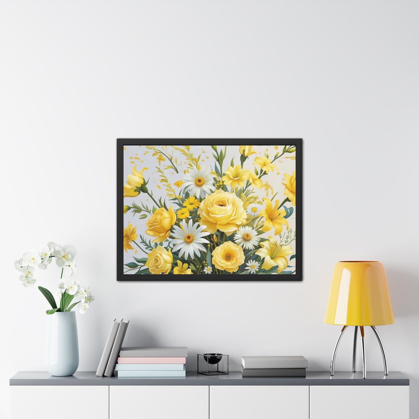 Floral Framed Poster