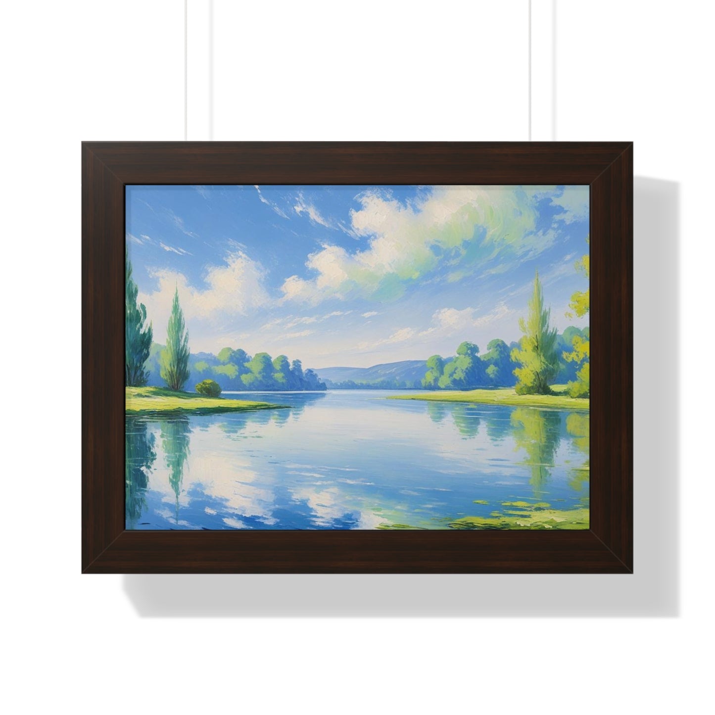 Tranquil Landscape Framed Poster