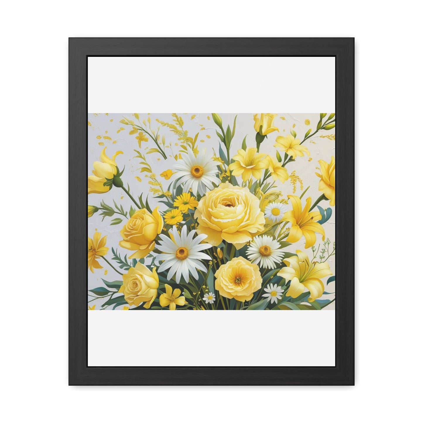 Floral Framed Poster