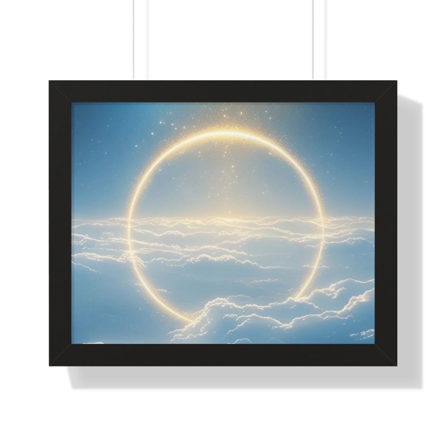 Serene Sky Framed Poster