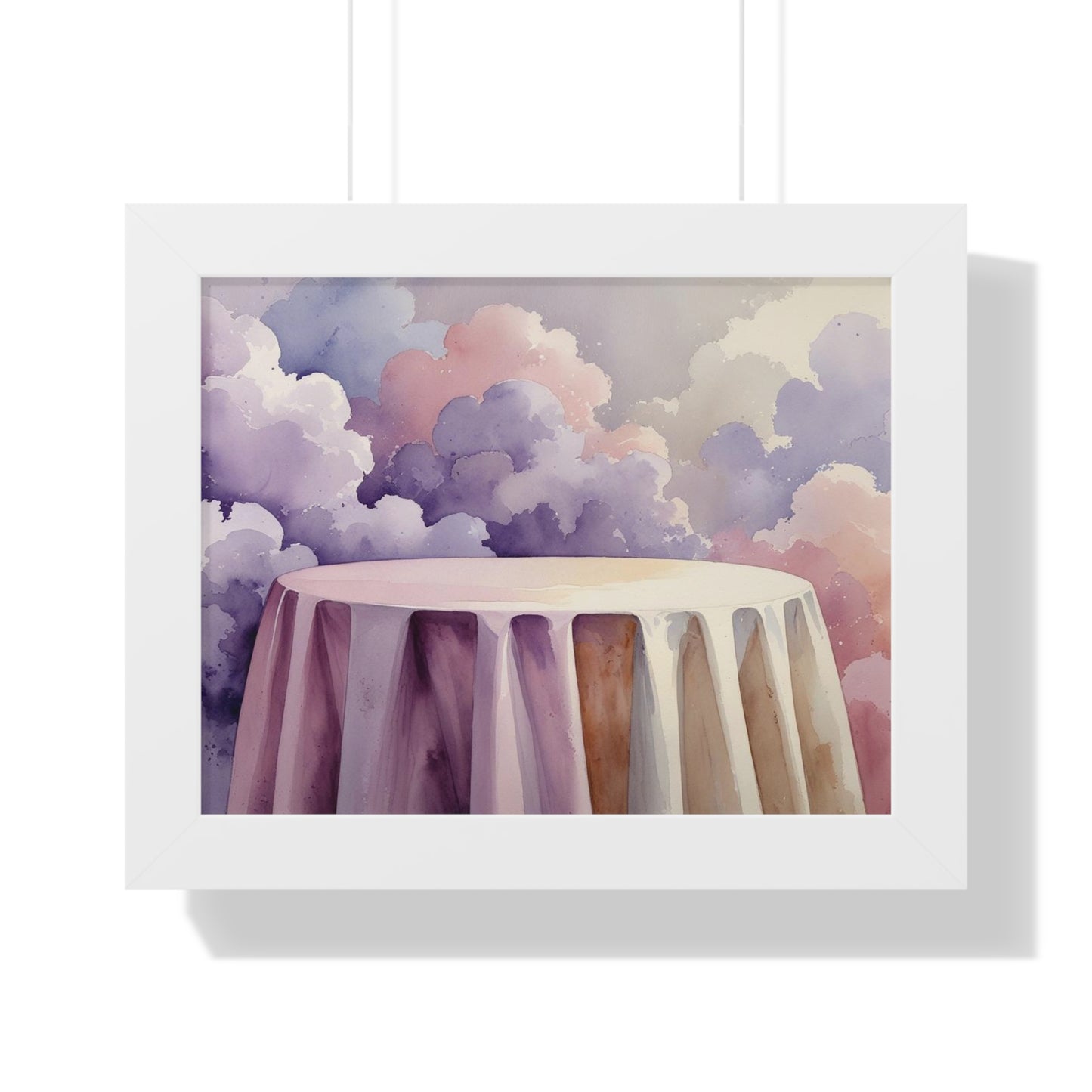 Ethereal Landscape Framed Poster