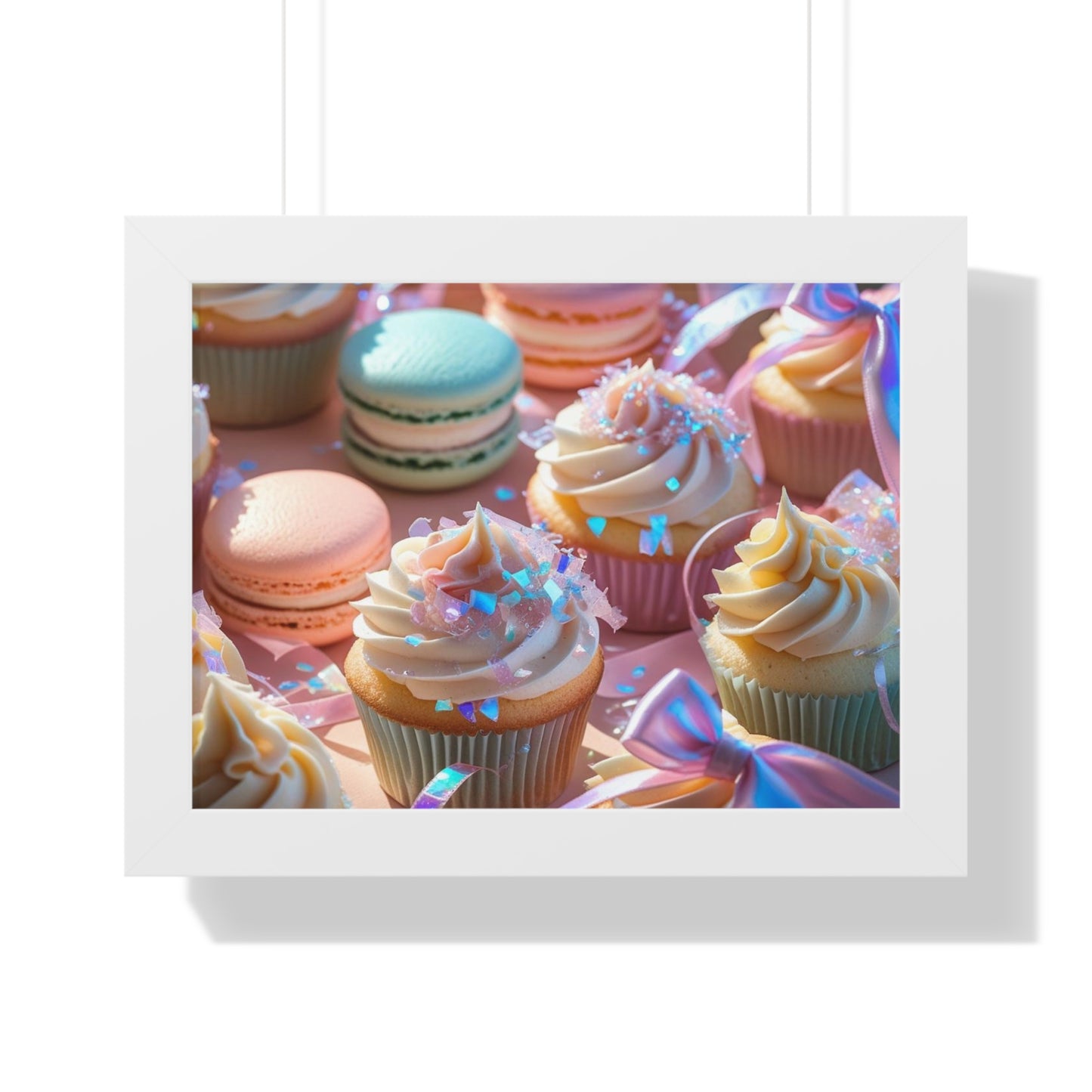 Sweet Treats Framed Poster,  Birthday Gift, Celebration Decor