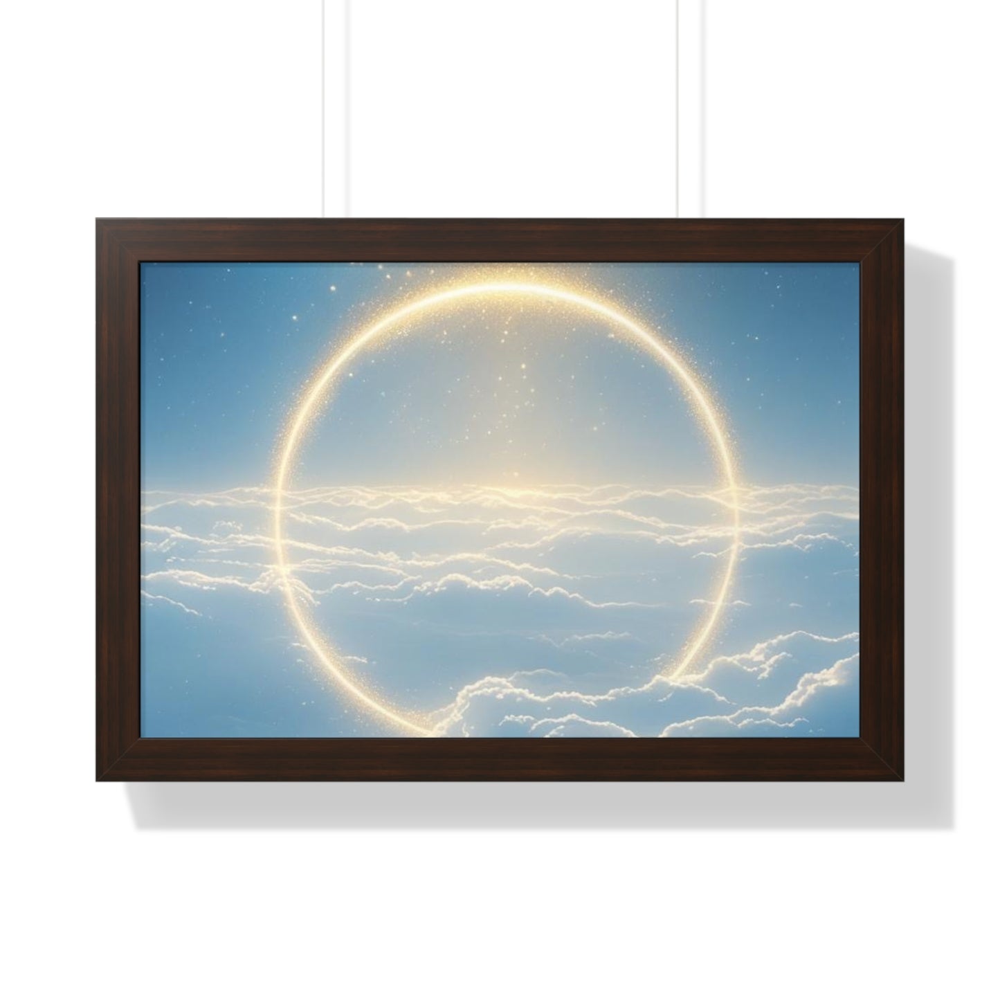 Serene Sky Framed Poster