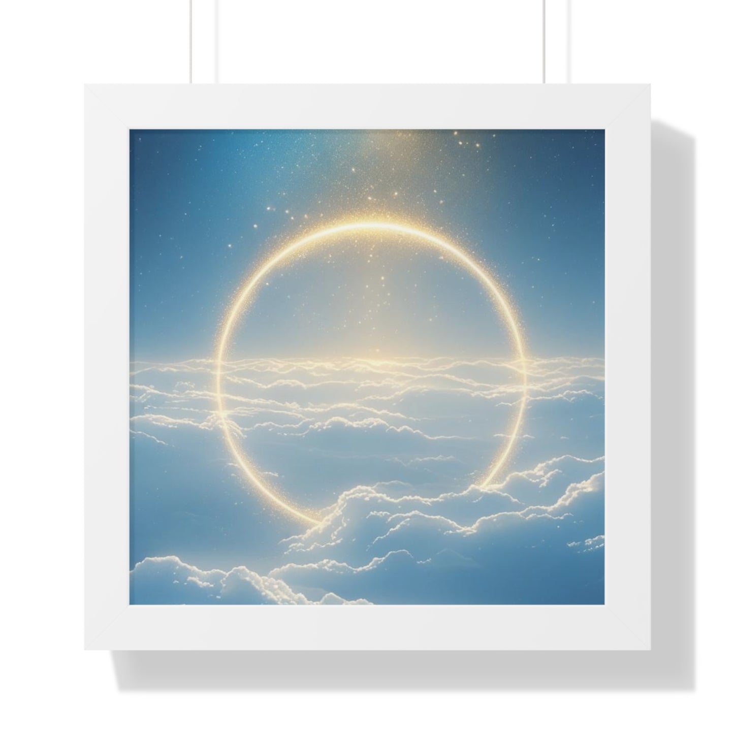 Serene Sky Framed Poster