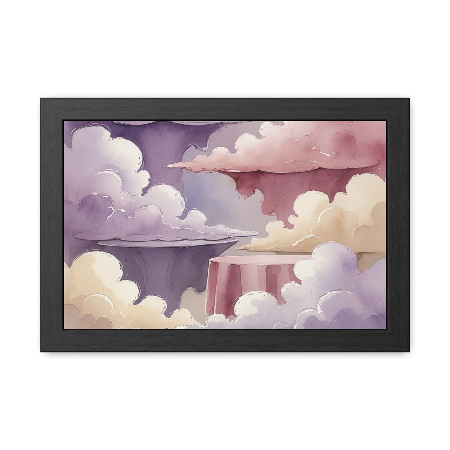 Dreamy Landscape Framed Poster
