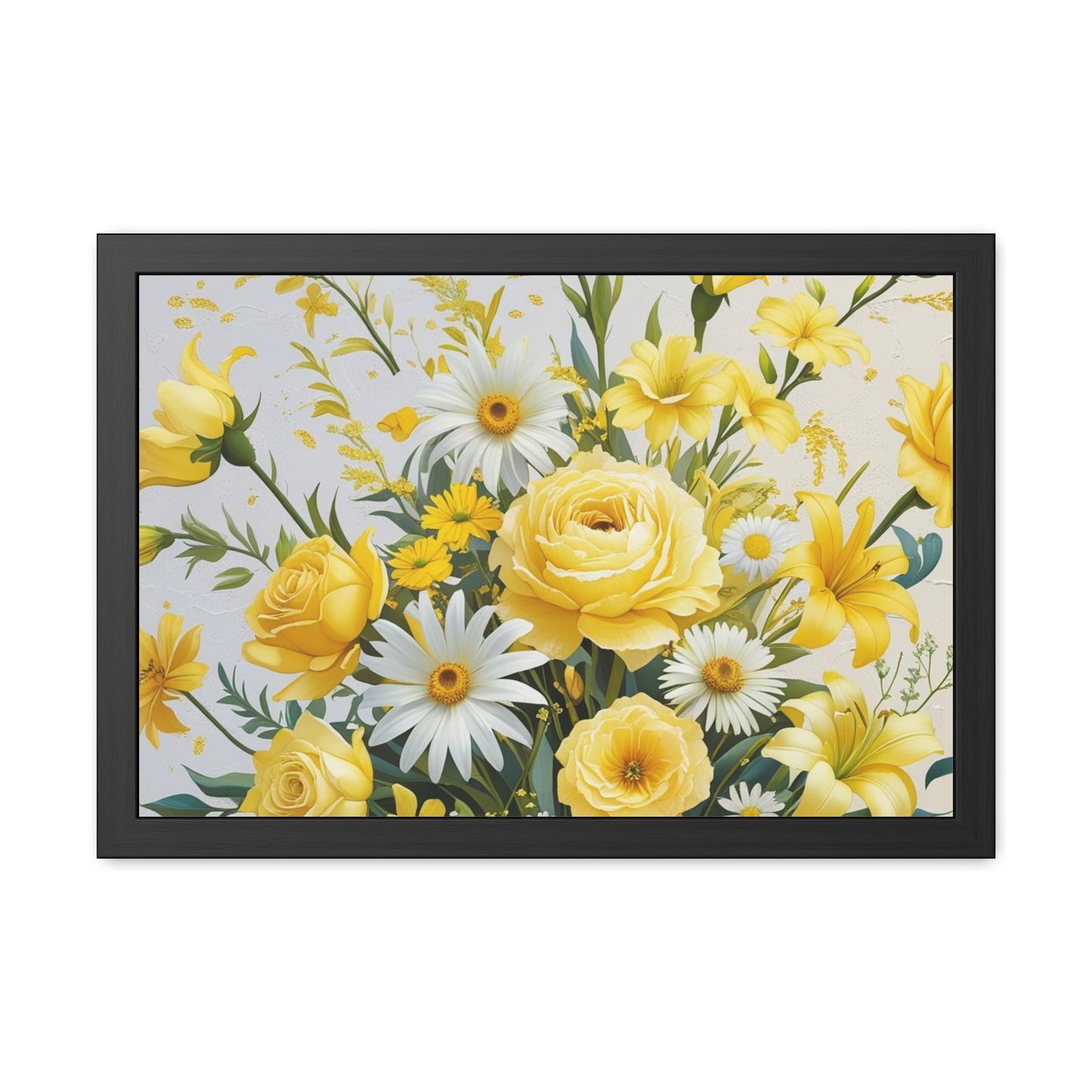 Floral Framed Poster