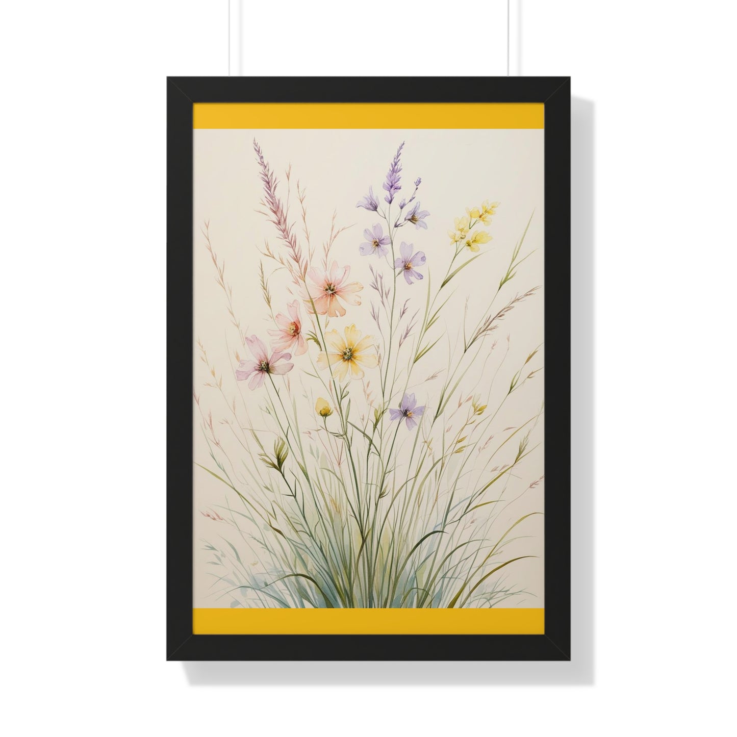 Framed Floral Art Print