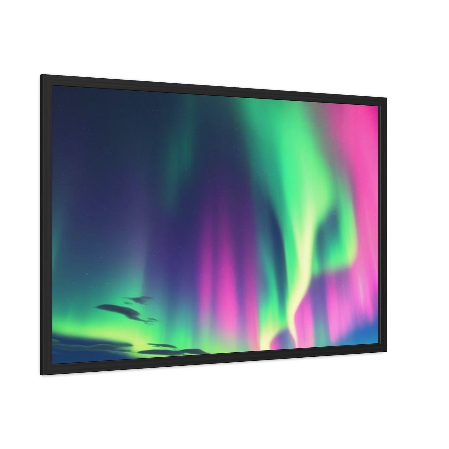 Stunning Northern Lights Framed Poster