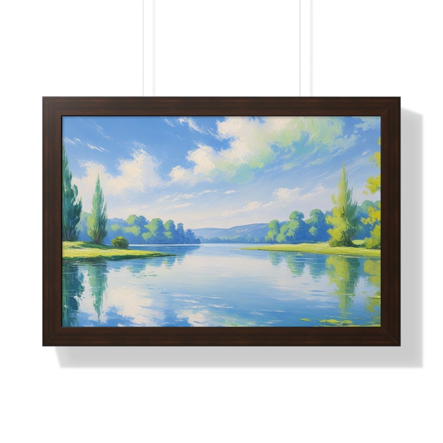 Tranquil Landscape Framed Poster