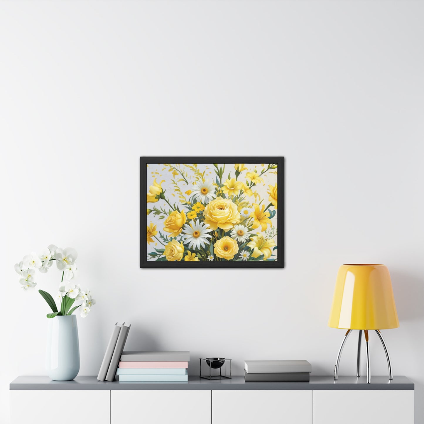 Floral Framed Poster