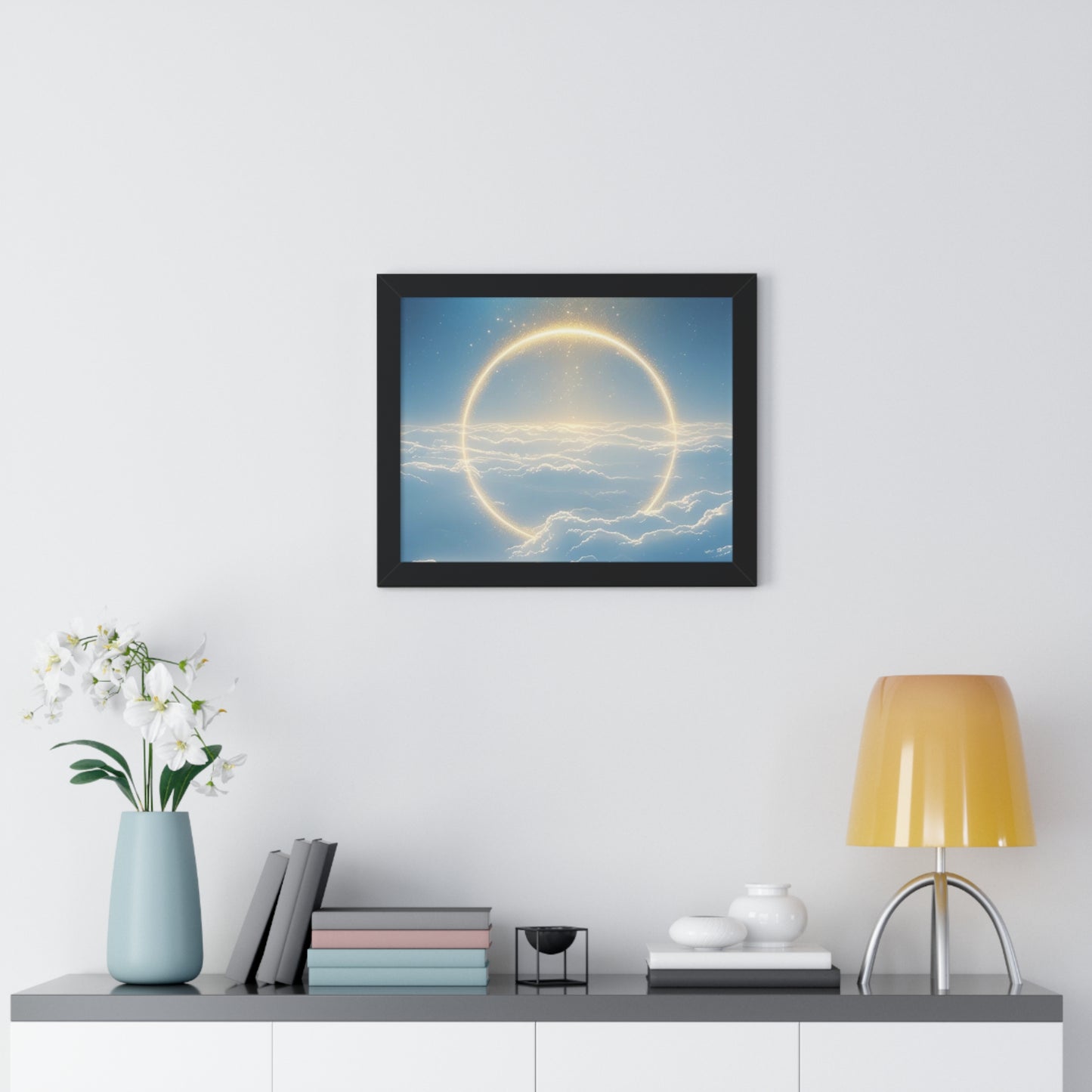 Serene Sky Framed Poster
