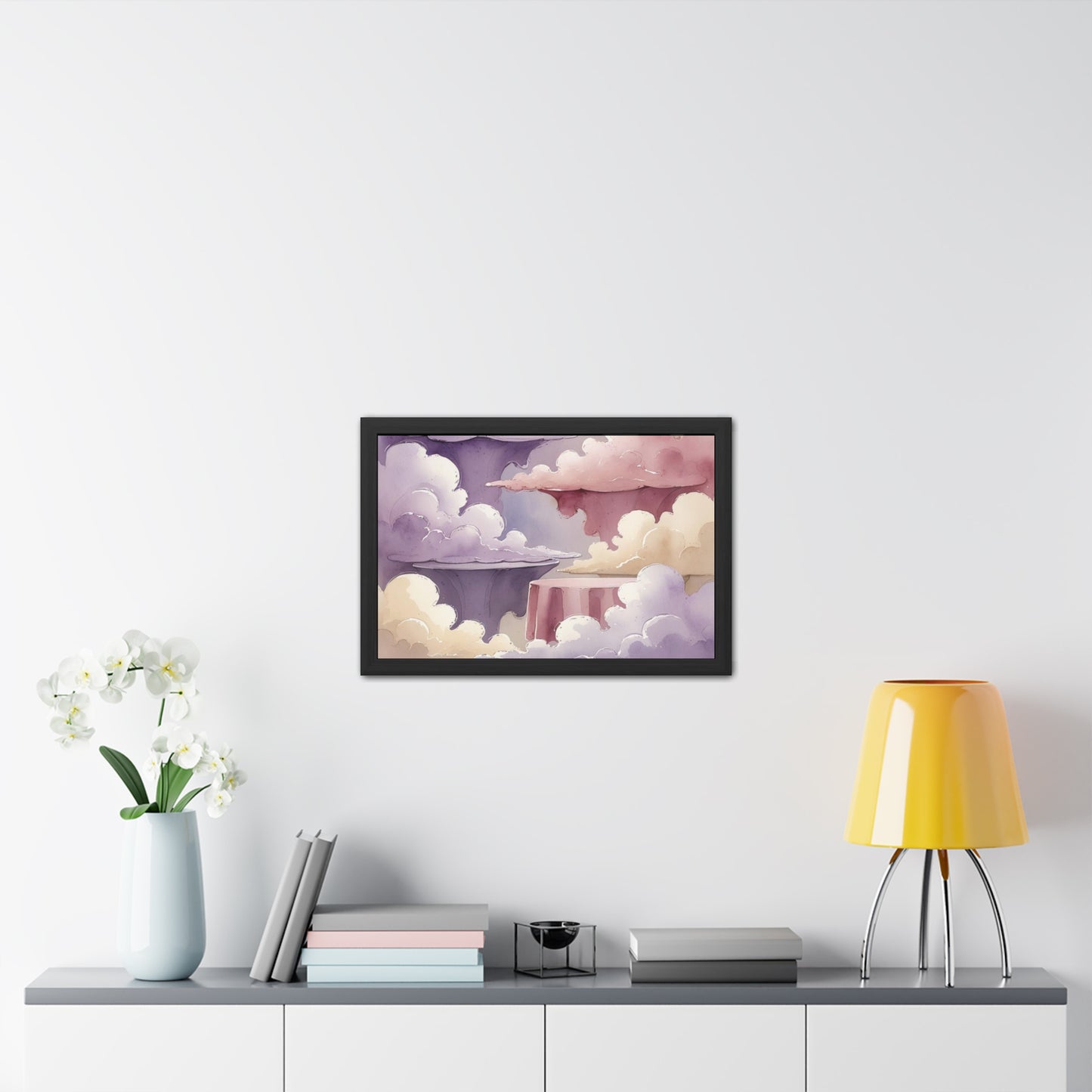 Dreamy Landscape Framed Poster