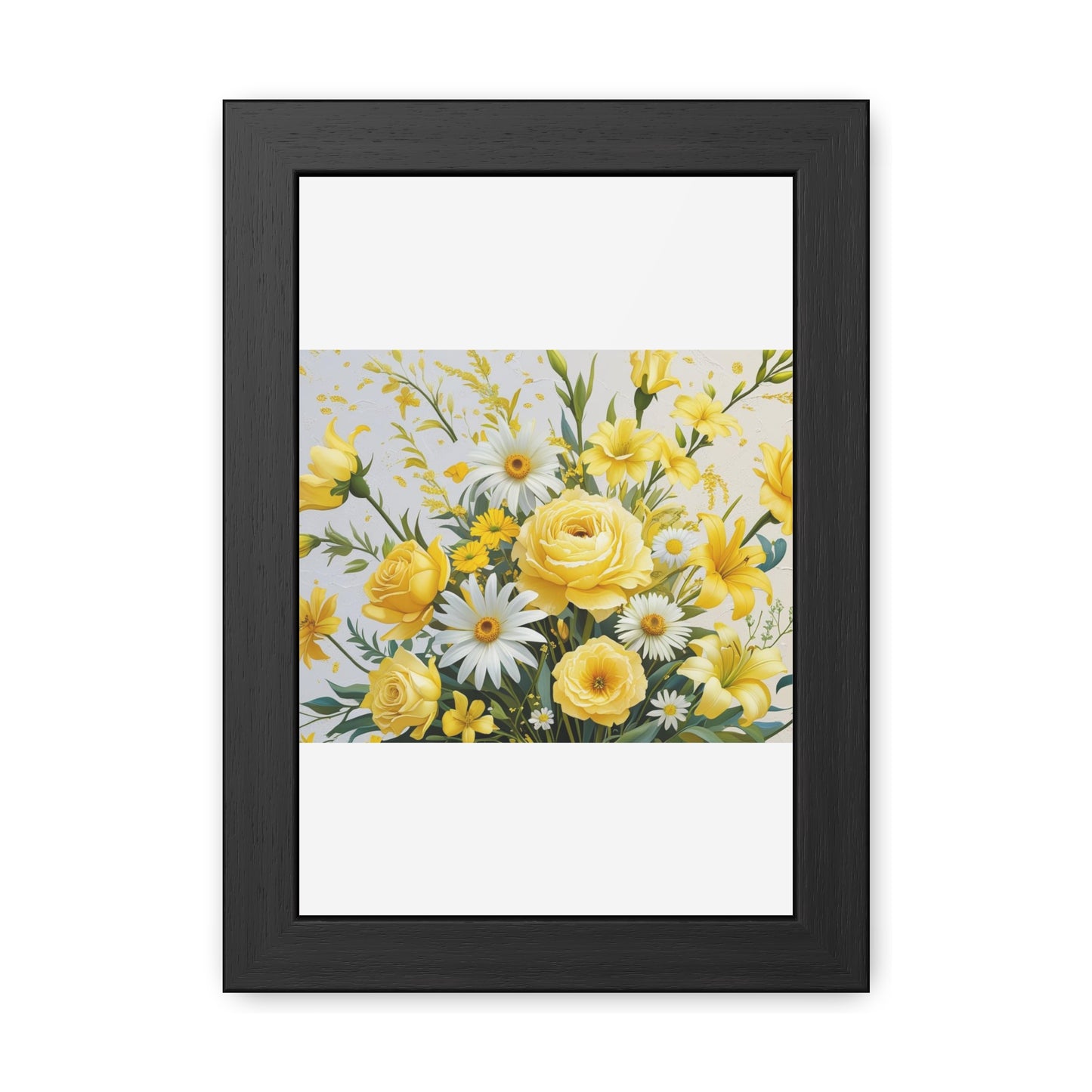 Floral Framed Poster